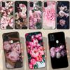 Чехол с красивым цветком пионов для Samsung Galaxy A34 A54 A14 A12 A22 A32 A52 A51 A71 A50 A53 A73 A13, задняя крышка