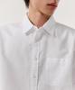 MUSINSA STANDARD Relaxed Oxford Short Sleeve Shirt [White]