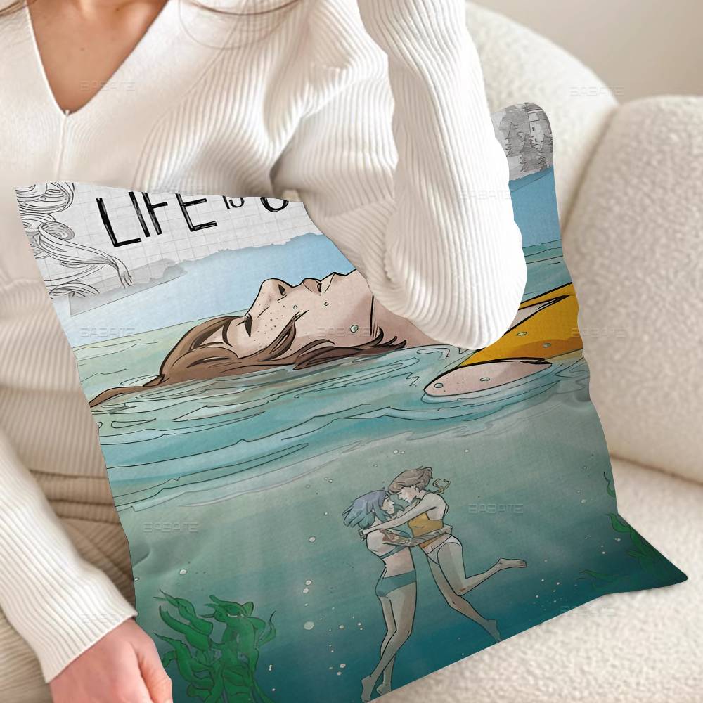 Игра L-Life Is S-strange Подушка Подарок Декор для дома и офиса Подушка Спальня Диван Автомобильная Подушка Чехол для подушки