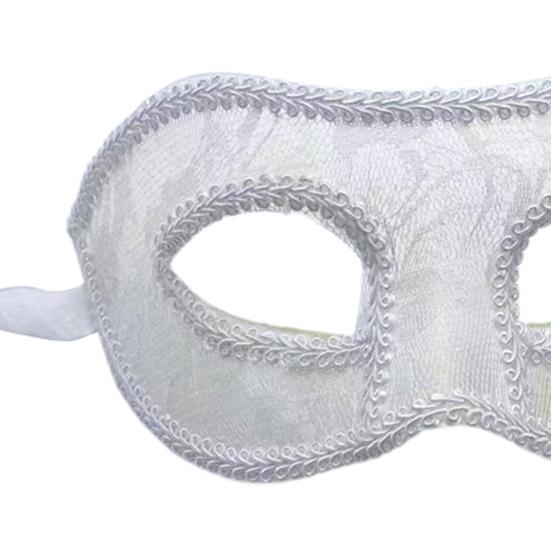 Women's Lace Masquerade Masque Halloween Dancing Party Costume Half Face Eye Masque for Cosplay Parties Proms