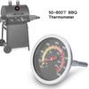 2PCS Temperature Gauge Thermometer for Barbecue BBQ Grill Smoker Pit Thermostat