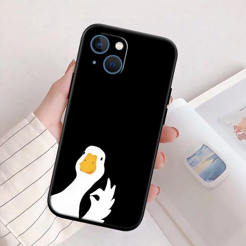 RP28 DUCK Cartoon Shell Phone Case for Samsung Galaxy Note 10 20 S23 S24 S25 Ultra FE Plus Edge Lite A02S A35 A07 A17