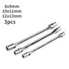 Metric Double Ended 12 Point Swivel Head Wrench Compact Reliable Tool for DIY Projects Repairs Automotive Maintenance 3x