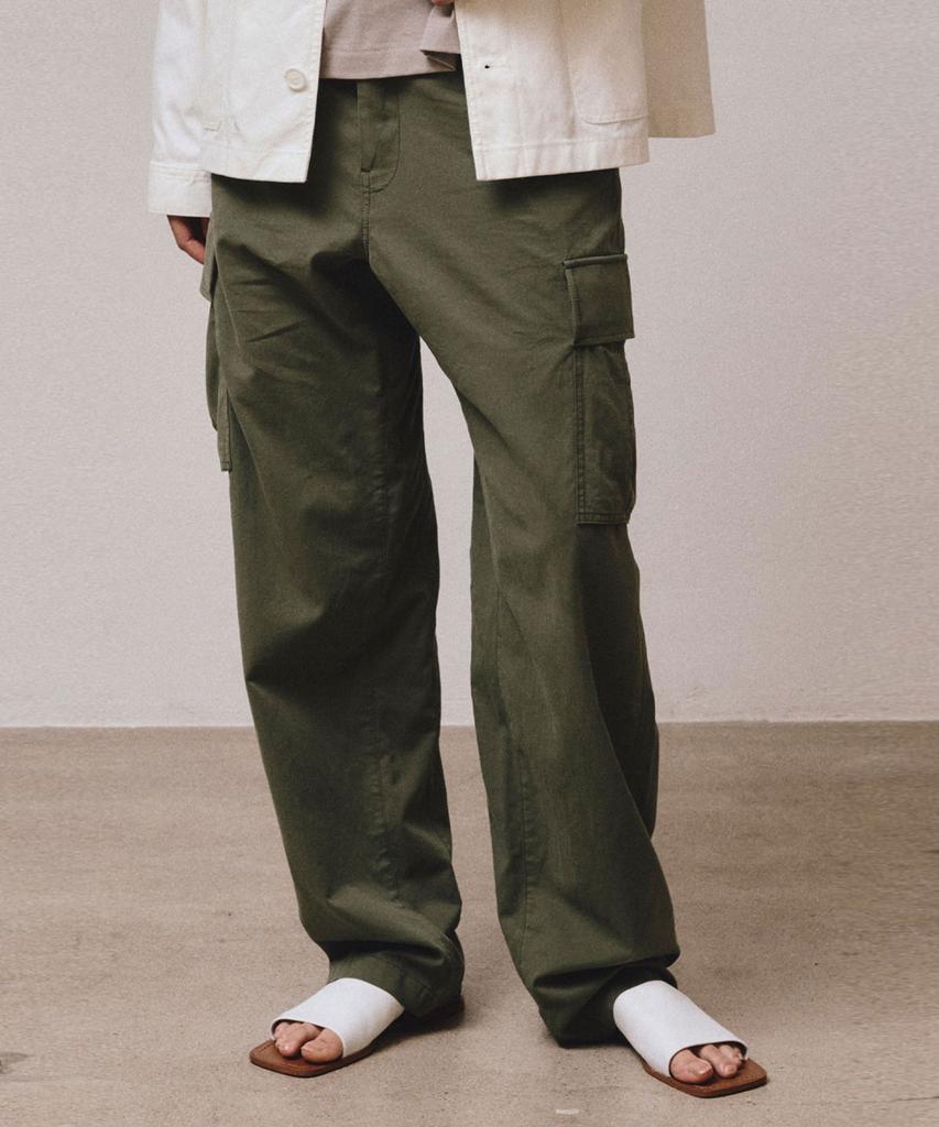VIS A VIS Relaxed Fit Cargo Pants (Khaki)