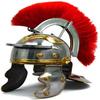 Roman Officer Centurion Historical Helmet Armor 18g Steel Roman Helmet
