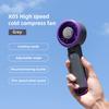 Newstyle Handheld Mini Turbo Fan 100 Wind Speeds Adjustable 4000mAh Batteries Cold Compress Mini Personal Fan USB Charging Fan