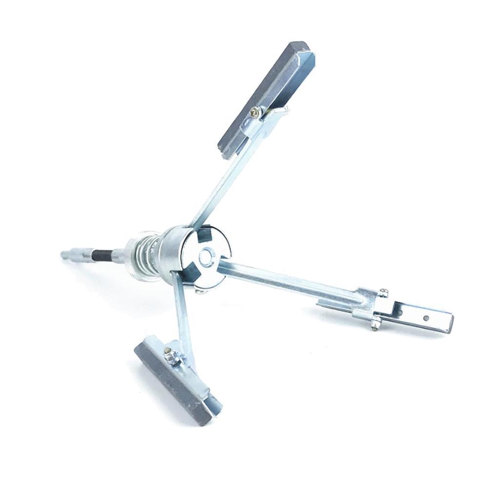 Трехкулачковый шлифовальный станок для шлифования внутреннего диаметра стального автомобильного двигателя, тормозного цилиндра, хонинговальный инструмент для гибкого вала 19-64 мм