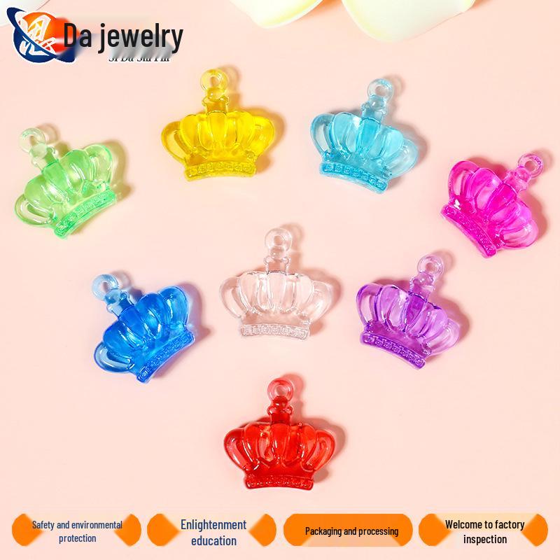 Acrylic Crystal Gem Toy Crowns - DIY Claw Machine Accessories
