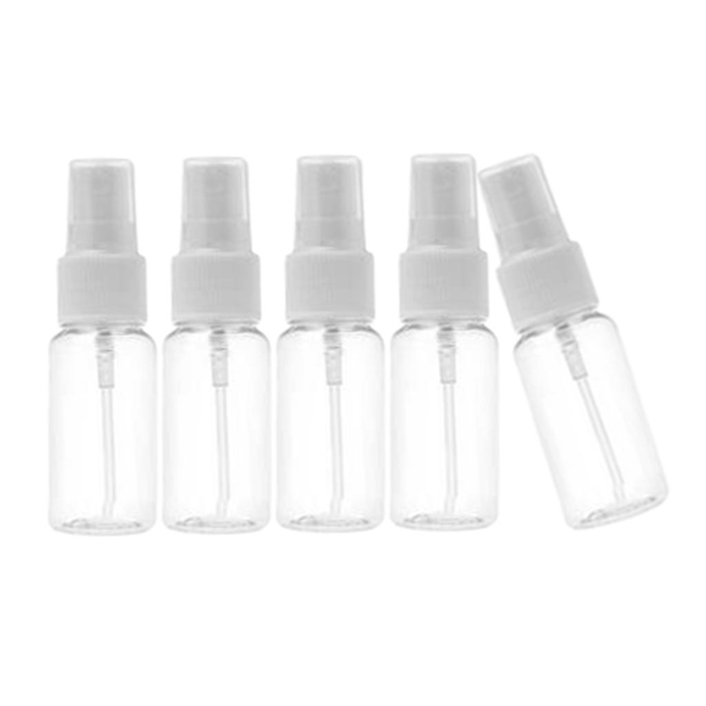 5 Refillable Bottles Pump for Essential Oils Perfumes