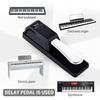 Donner DSP-003 Damper Pedal, Sustain Pedal, Keyboard Pedal, Foot Pedal Switch, Compatible with MIDI Keyboards and Digital Pianos