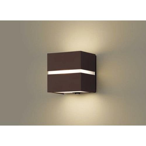 Panasonic Porch Light, Directly Mounted On the Wall, Light Bulb Color, Diffused, Rainproof, with Brightness Sensor, Level Dimmable, Energy Saving Type