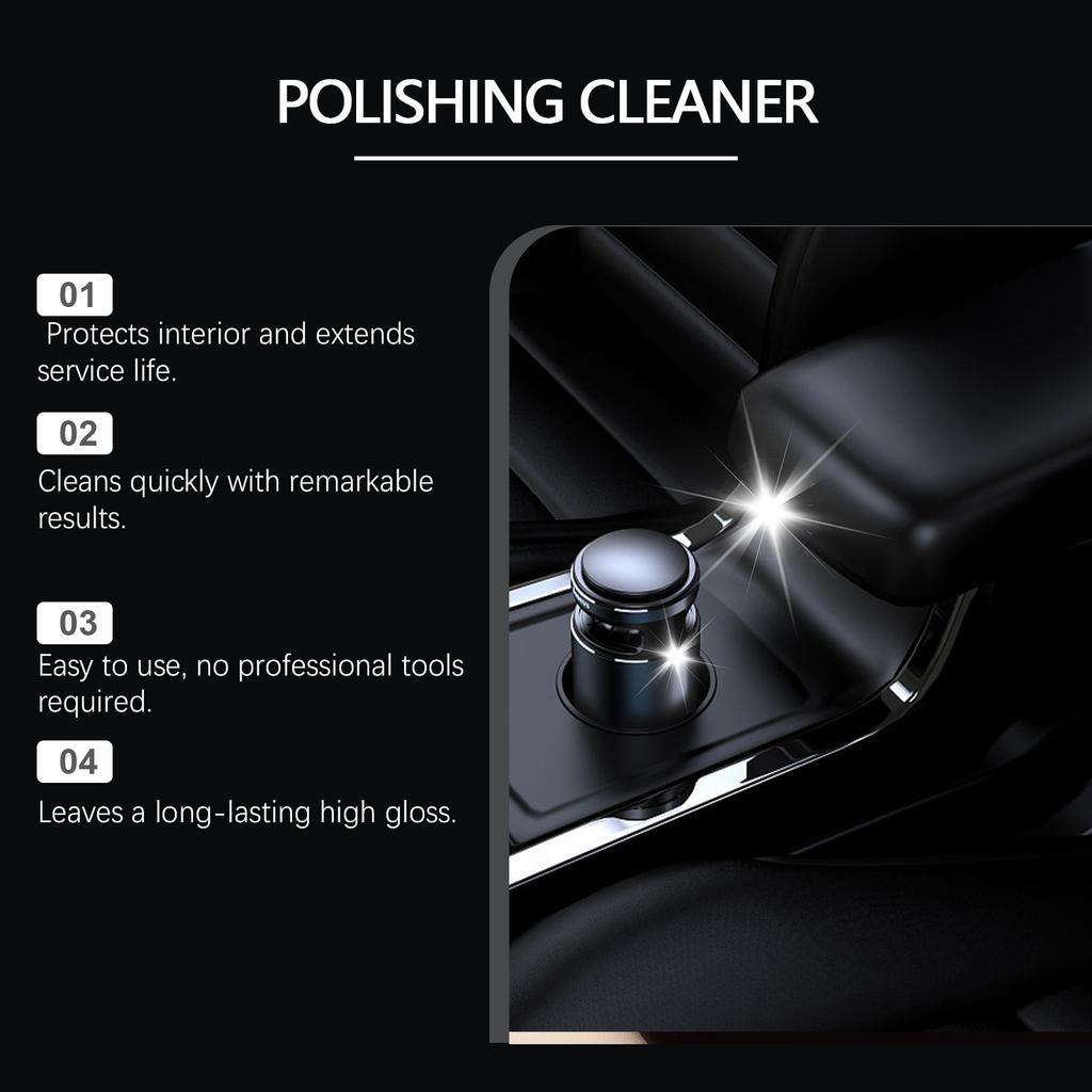100ml Auto Interior Polish Car Shine Cleaner Interior Detailer Spray Protective Color Fading Repair Car Care Detailing Spray