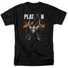 Футболка Platoon Мужская Лицензированная Военный Фильм Черная