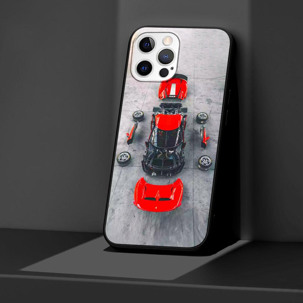 Крутой чехол со спортивным автомобилем для Apple iPhone 15 11 14 Pro Max XR 13 12 Mini 7 8 Plus XS X, черный силиконовый чехол для телефона