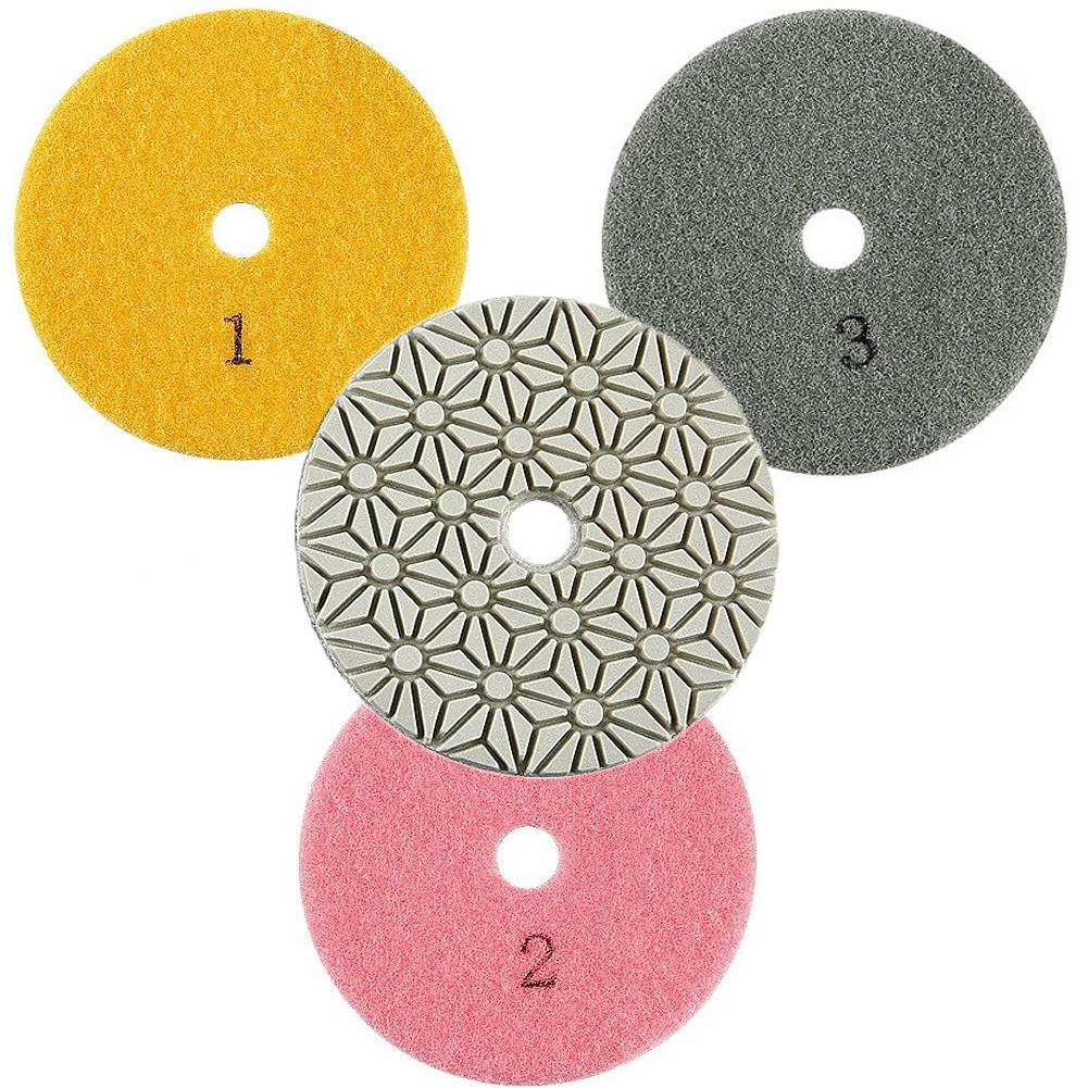 4-дюймовая полировальная подушечка для бетонных шлифовальных станков для гранита