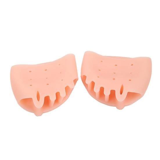 4 Pairs Silicone Toe Separators Easy To Clean Reusable Breathable Soft Toe Spacers Overlapping Toes Correctors