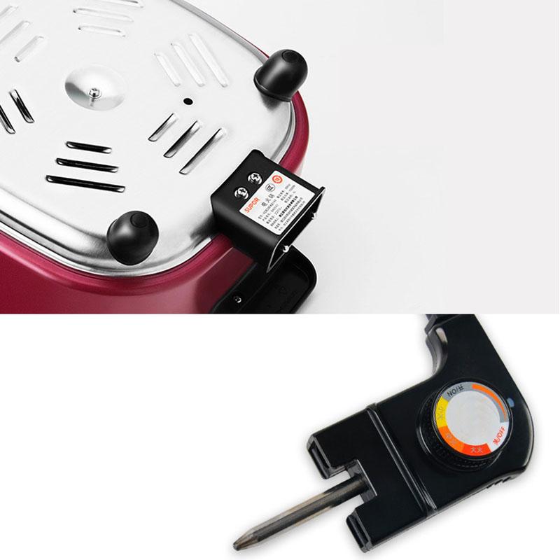 Многофункциональная электрическая плита, бытовая электрическая кастрюля, большая емкость, кастрюля с уткой-мандаринкой, электрический вок, шампуры, 5 л, посуда