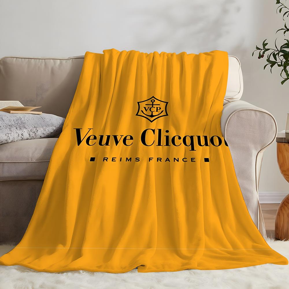 V-Veuve ClicquotS ART Плед Детский Фланелевый Плед Мягкий Теплый Антистатический Стирающийся Всесезонный