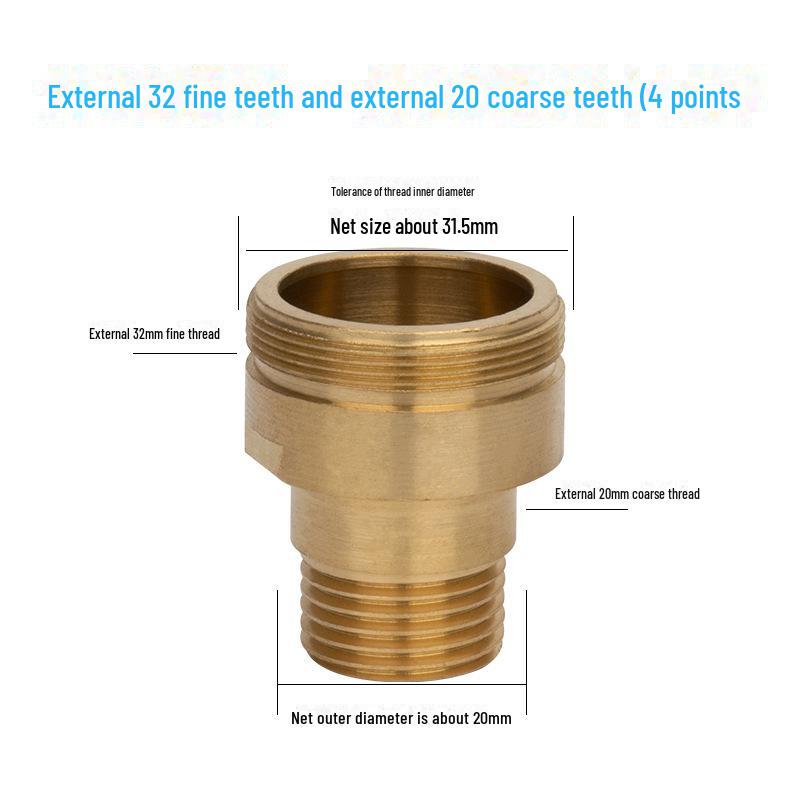 Многофункциональный водяной пистолет для мойки автомобилей с 4-точечным адаптером для крана и редуктором для душа для стиральных машин