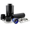 Air Intake Kit With Intake Turbine Universal Car Carbon Fiber Cold Feed Induction Air Intake Box