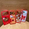 Красный мультяшный чехол Hello Kitty с защитой от падения для iPhone 14/13/12/11 PRO/MAX