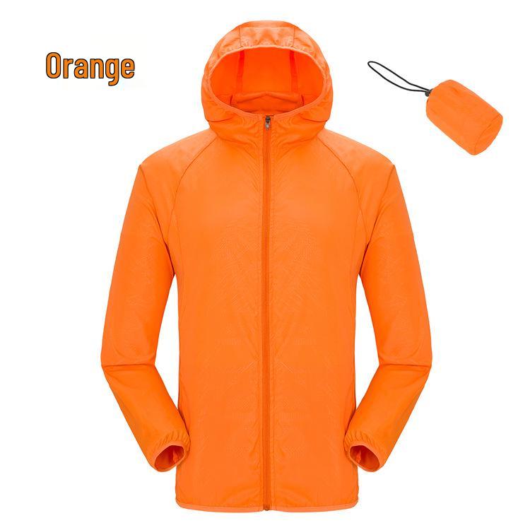 Унисекс Куртка-ветровка для защиты от солнца для улицы с вышитым логотипом на заказ для тимбилдинга