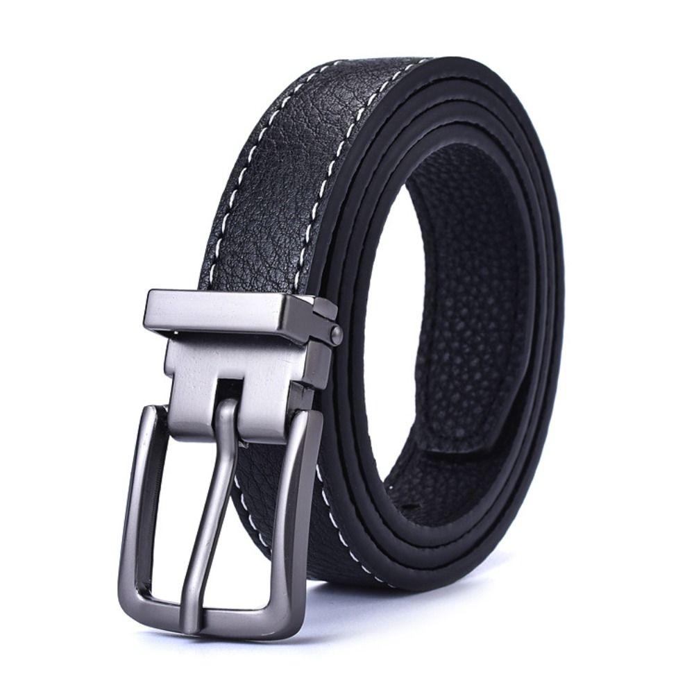 Design Retro Casual Children Leather Belt Thin Waist Strap Pin Buckle Waistband Trouser Dress Belts