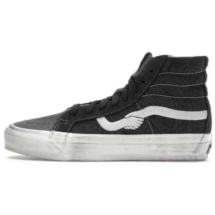 Vans Кеды Sk8 Hi Reissue Notre Raven VN000CR0RVN1