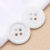 110Pcs Resin Cat Eye Buttons 9mm-30mm Four-Eye Buttons Sewing Accessories DIY Crafting Buttons for Clothing Bags Hats