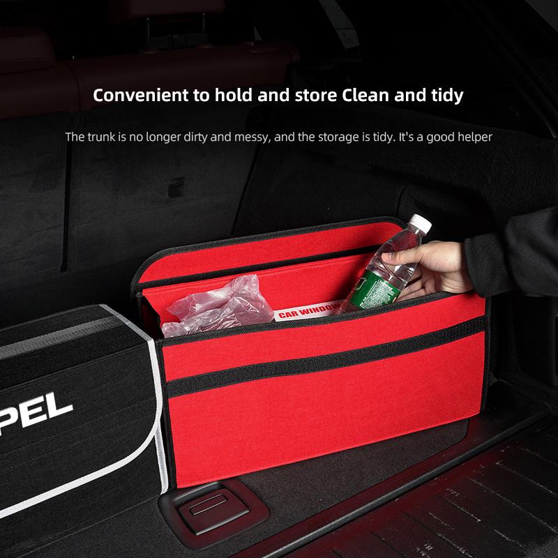 Складной органайзер-сумка для багажника автомобиля, ящик для хранения для Opel Astra Grandland Corsa Mokka Frontera Insignia Zafira Vivaro