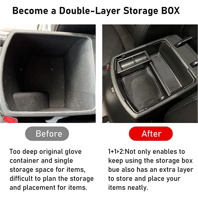 Centre Console Organizer Tray Center Armrest Storage Box Coin Storage Holder For Kia Seltos 2020 2021 2022 2023 Accessories