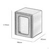 3 Pieces Card Deck Boxes Box Holding 100+ Sleeved Cards Sports Collectible