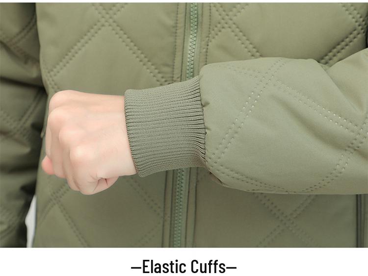 Мужская куртка из шерсти ягненка и хлопка - Осень/Зима 2025, Свободный крой, На бархатной подкладке, Толстое и теплое пальто