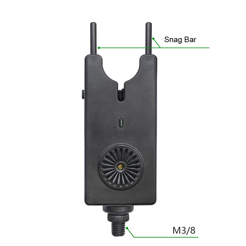 1 шт., оборудование для ловли карпа, сигнализация со светодиодной подсветкой, коряга, сигнализация поклевки, индикатор поклевки, аксессуары для рыболовных снастей