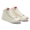 Converse Jack Purcell Lp улыбается Нескользящие и износостойкие полувысокие кеды для мужчин и женщин Бежевый белый красный