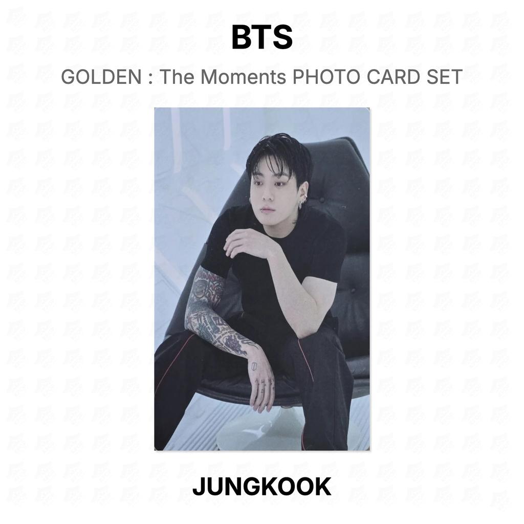 BTS ЗОЛОТОЙ : Набор фотокарточек The Moments Официальная фотокарточка