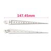 Gap Hole Welding Gauge 1-15mm Taper Gauge Measure Tool Wedge Feeler  Inner Diameter