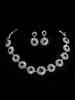 Necklace Earring Jewelry Set, Formal Necklace Set, Bridal Fashionable Jewelry Set