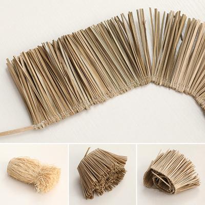1 шт., DIY рафия, соломенное украшение для проживания в семье, свадебная гирлянда, кисточки, лафитовая трава, натуральные товары для дома