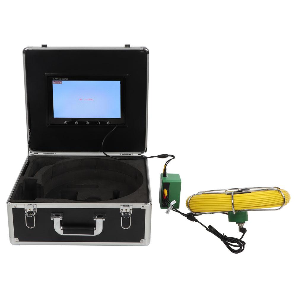 Pipe Inspection Video Camera 10 LCD 6LED 20M Cable Sewer Inspection System