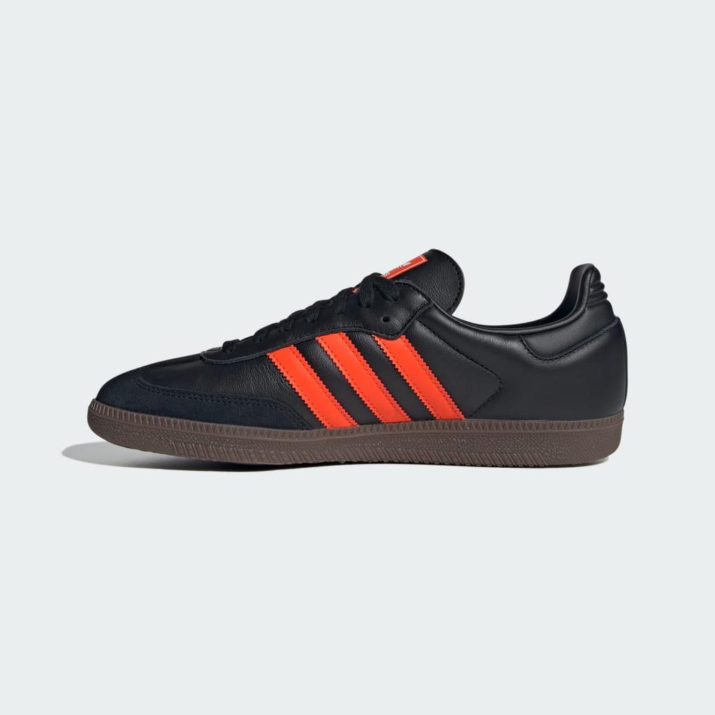 adidas Samba OG JR0910 Unisex Originals Sneakers Core Black / Impact Orange / Gum