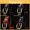 Handmade Leather Belt For Men With Oldstyle Buckle And Woven Pattern For Urban Casuals