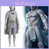 Moon Cosplay Knight Costume Suit Role Playing Halloween Party Performance Stage