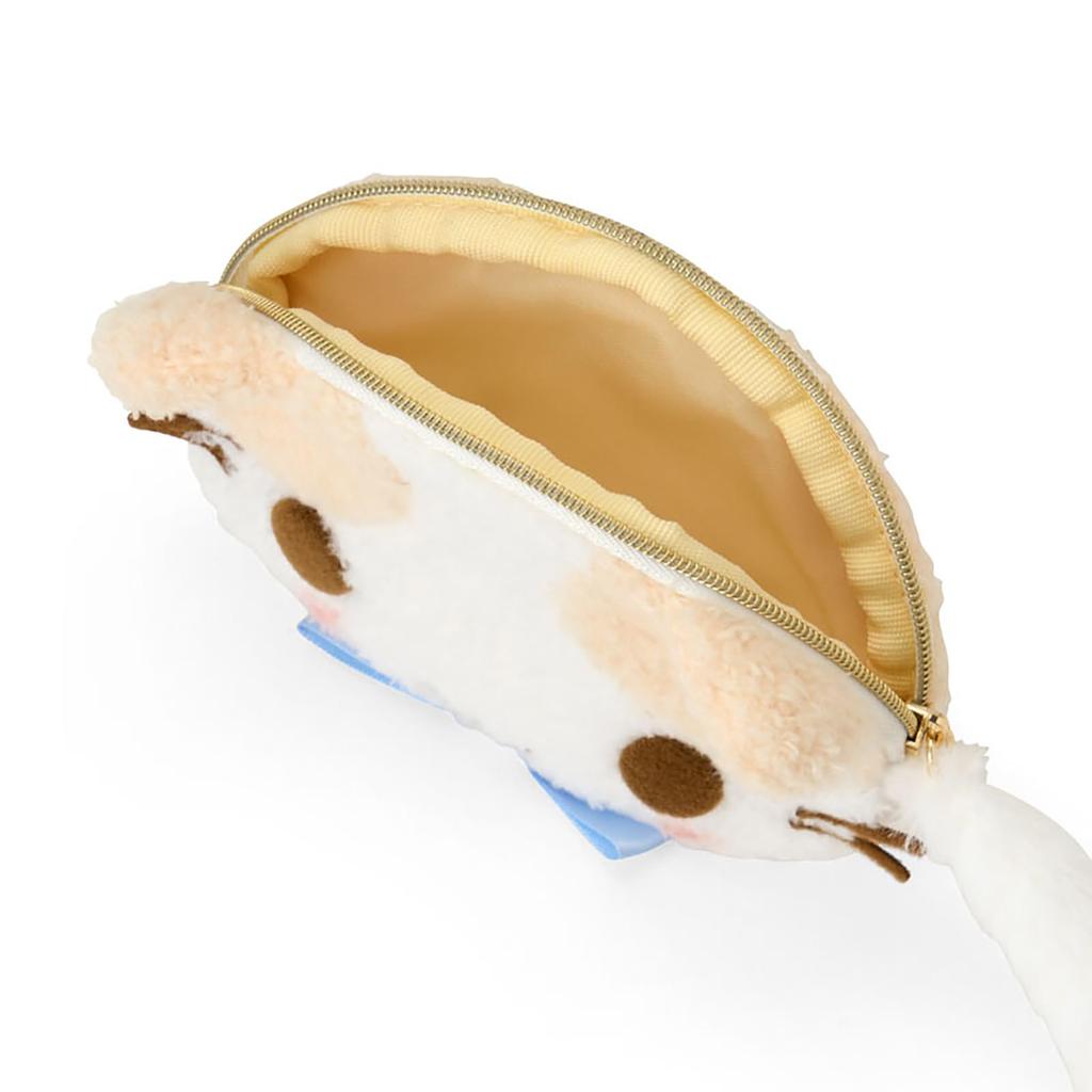 Sanrio Pouch Cat Fluffy cat like marshmallow 466361 Face-shaped (Sanrio Association)