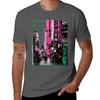 Vaporwave Cyberpunk Japanese Neon City Tshirt Big Size Loose Fit Tee Shirt Tshirt