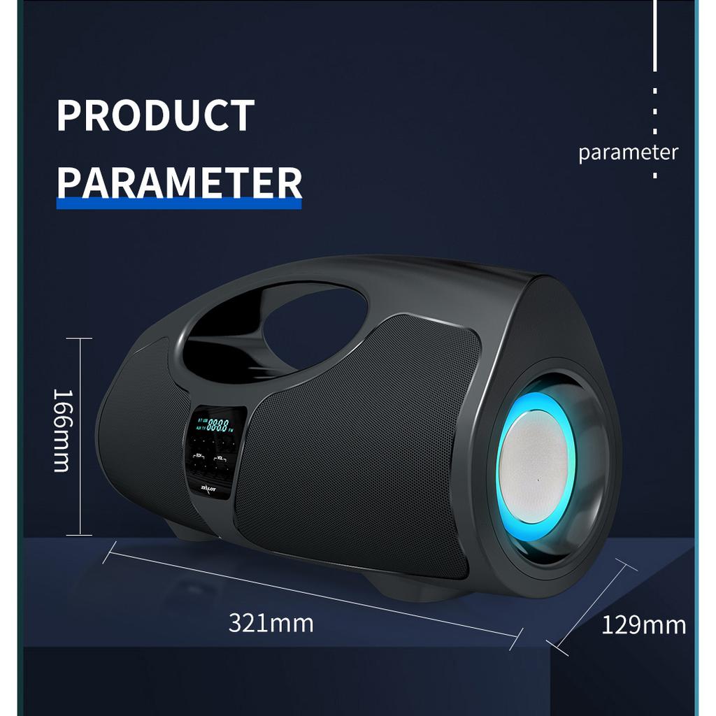 P1 40W High Power Wireless Bluetooth Speaker Audio Center, Portable Sound Box Powerful Boombox Outdoor Stereo Speaker Loudspeaker Deep Bass Music Box