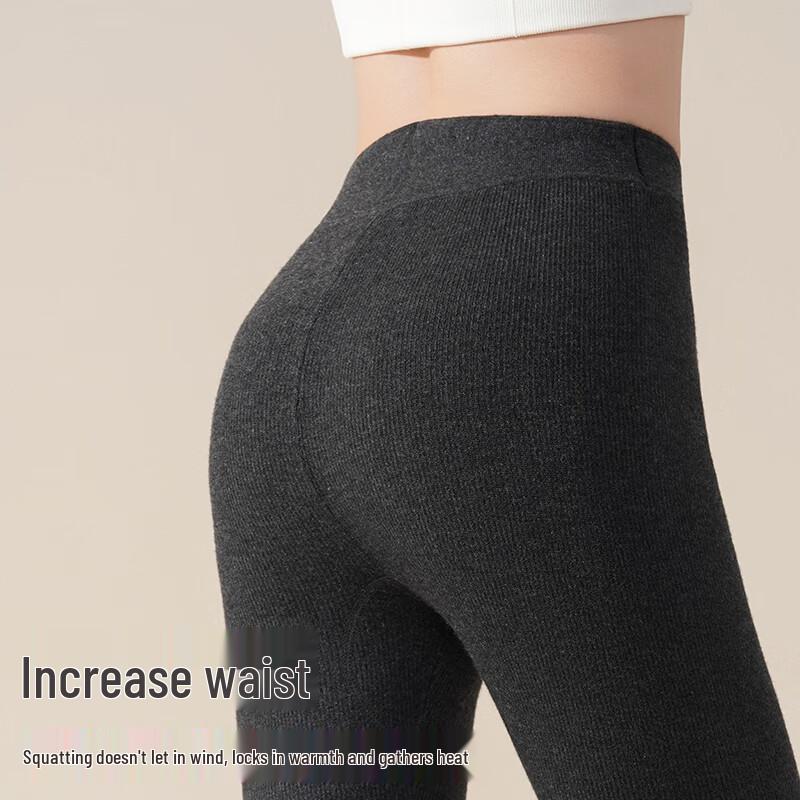 Женские термолеггинсы Audiffren с высокой талией и утолщенной шерстяной подкладкой