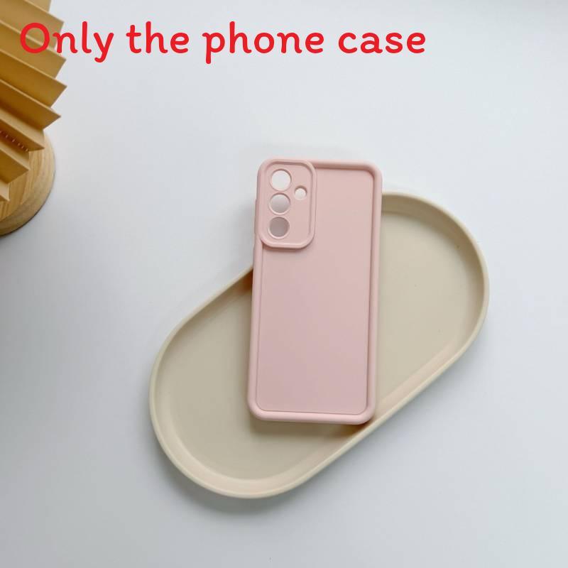 For Samsung S24fe Minimalist Silicone Phone Shell With Shockproof Features For Comfortable Grip