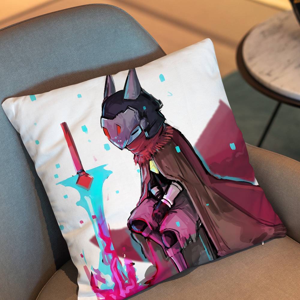Hld Game Hyper Light Drifter Pillow Case Cover Nap Time Sofa Living Home Room Bedroom Backrest Cushion Square Cojines