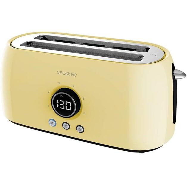 Toaster Cecotec 03110 ClassicToast 15000 Yellow